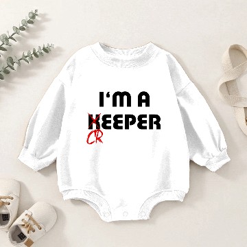 Discover I'm a creeper 3X Baby Romper Sweatshirts
