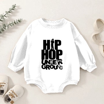 Discover Hip hop underground Baby Romper Sweatshirts