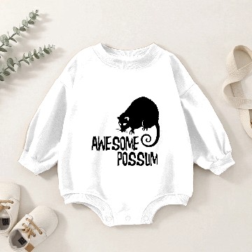 Discover Awesome Possum Baby Romper Sweatshirts