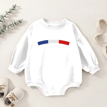 Discover France Baby Romper Sweatshirts