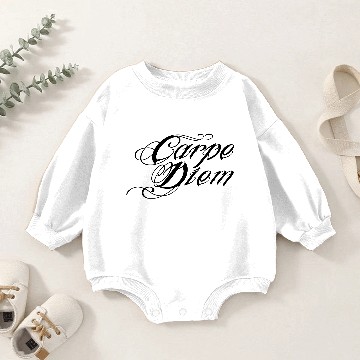 Discover Carpe Diem Baby Romper Sweatshirts