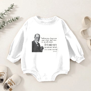 Discover Freud: "Before diagnosing depression, make sure Baby Romper Sweatshirts