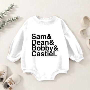 Discover Sam&Dean&Bobby&Castiel Baby Romper Sweatshirts