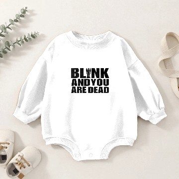 Discover Don't Blink Baby Romper Sweatshirts