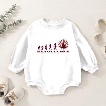 Discover Darwin, evolution, revolution, enlightened, Buddha Baby Romper Sweatshirts