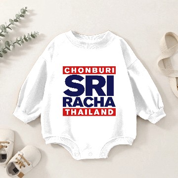 Discover SRIRACHA THAI FLAG Baby Romper Sweatshirts