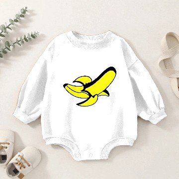 Discover Banana Baby Romper Sweatshirts