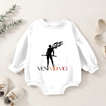 Discover Veni Vidi Vici Baby Romper Sweatshirts