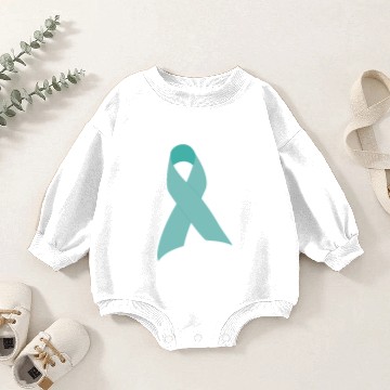 Discover teal Ribbon Baby Romper Sweatshirts