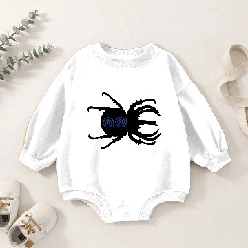 Discover Black Bugs insect Baby Romper Sweatshirts