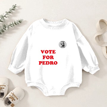 Discover Vote for Pedro & Button Baby Romper Sweatshirts