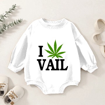 Discover I Love Marijuana Vail Colorado Baby Romper Sweatshirts