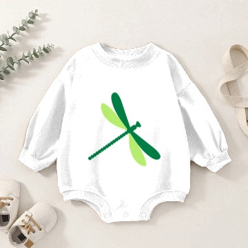 Discover Dragonfly Baby Romper Sweatshirts