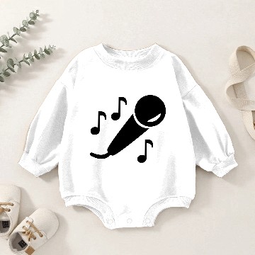 Discover Microphone Baby Romper Sweatshirts