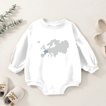 Discover France Baby Romper Sweatshirts