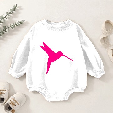 Discover Hummingbird Baby Romper Sweatshirts