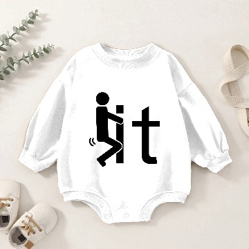 Discover Fuck It Baby Romper Sweatshirts