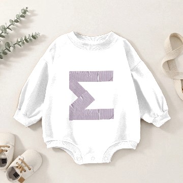 Discover Sigma in duct tape Baby Romper Sweatshirts