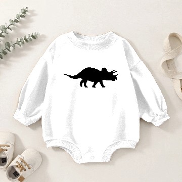 Discover Triceratops Baby Romper Sweatshirts