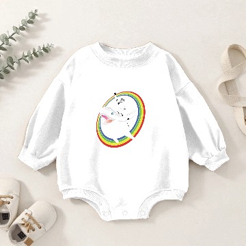 Discover Narwhal Rainbow Stormtrooper Baby Romper Sweatshirts
