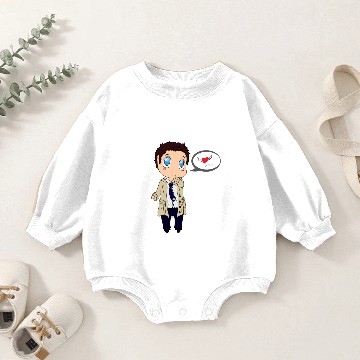 Discover Castiel love Baby Romper Sweatshirts