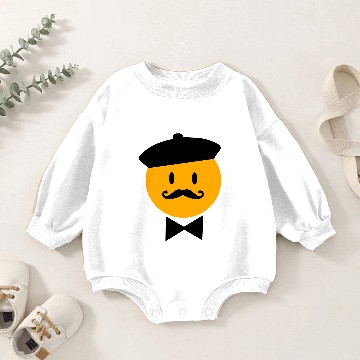 Discover France Baby Romper Sweatshirts