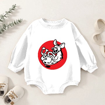 Discover Laughing Hyena Baby Romper Sweatshirts