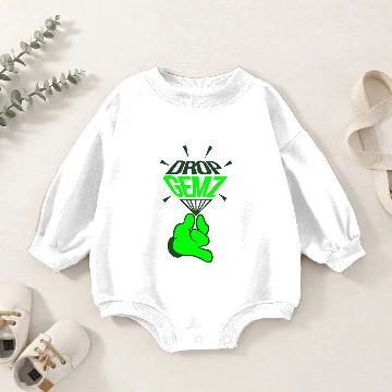 Discover Drop Gemz Baby Romper Sweatshirts Hip-Hop Classic
