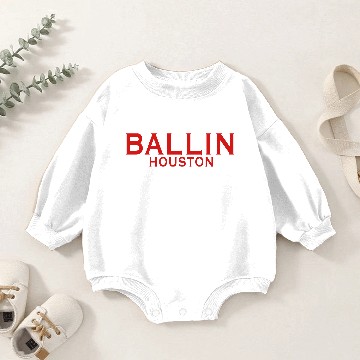 Discover BALLIN HOUSTON Baby Romper Sweatshirts