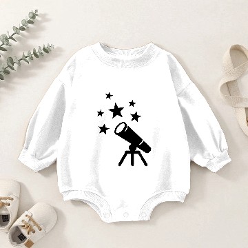 Discover Telescope Baby Romper Sweatshirts