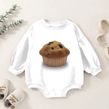 Discover Blueberry Muffin Baby Romper Sweatshirts