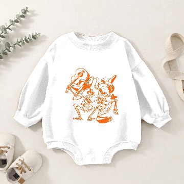 Discover Day of The Dead Baby Romper Sweatshirts