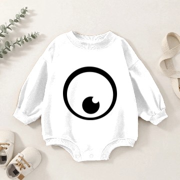 Discover Big Eye One-eyed Cyclops Baby Romper Sweatshirts