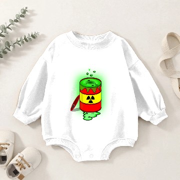 Discover Toxic Barrel Baby Romper Sweatshirts