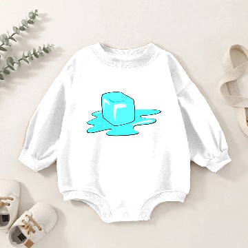 Discover Ice cube Baby Romper Sweatshirts