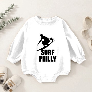 Discover Surf Philly Baby Romper Sweatshirts