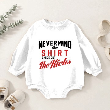 Discover nevermind the Baby Romper Sweatshirts