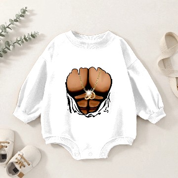 Discover Ripped Baby Romper Sweatshirts