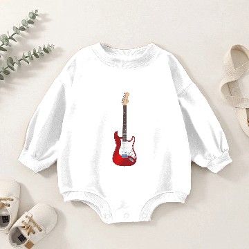 Discover classic rock guitar Baby Romper Sweatshirts