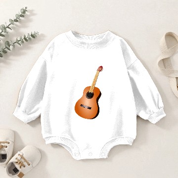 Discover classic guitar Baby Romper Sweatshirts