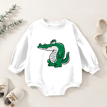 Discover crocodile head Baby Romper Sweatshirts