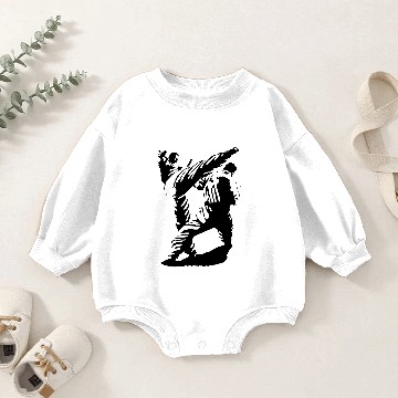 Discover karate Baby Romper Sweatshirts