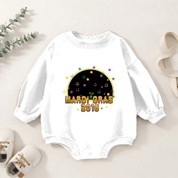 Discover 2016 Mardi Gras 2016 New Orleans Baby Romper Sweatshirts
