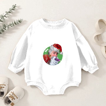 Discover Santa Sucks: Ho ho ho Baby Romper Sweatshirts