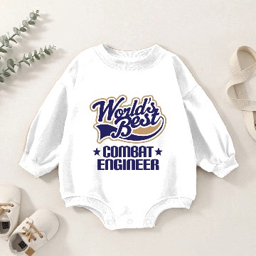 Discover Combat Engineer Field Engineering Baby Romper Sweatshirts