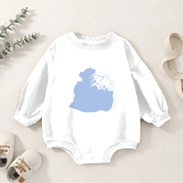 Discover Michigan Lake St. Clair Baby Romper Sweatshirts