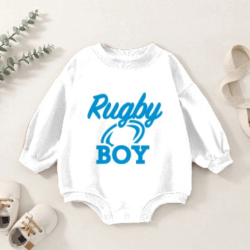 Discover Rugby Baby Romper Sweatshirts