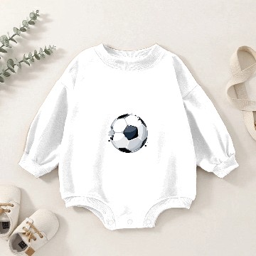 Discover Soccer Coach Baby Romper Sweatshirts