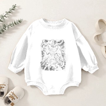 Discover Baphomet Baby Romper Sweatshirts