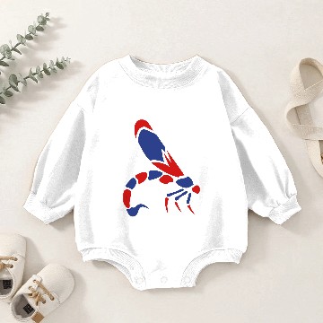 Discover dragonfly tail scorpion 1 Baby Romper Sweatshirts